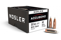 Пули NOSLER 30CAL. (308/30-06/300Win.) 165GR. ACCUBOND (50шт) P/N 55602. ОЖИДАЮТСЯ.