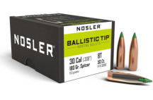 Пули  NOSLER 30 CAL. 180GR. BALLISTIC TIP (50шт) P/N 30180. В НАЛИЧИИ.