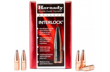 Пули HORNADY 338 CAL. (.338") 250 GR. INTERLOCK SP-RP (50шт) P/N 3335. В НАЛИЧИИ.