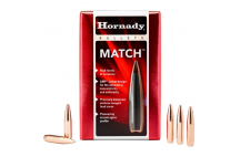 Пули HORNADY 22 CAL. (.224") 52 GR. BTHP MATCH (100шт) P/N 2249. В НАЛИЧИИ.