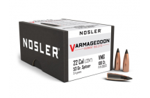 Пули NOSLER 22 CAL. (.224") 53 GR. VARMAGEDDON (100шт) P/N 36523. В НАЛИЧИИ.