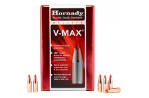 Пули HORNADY 22 клб. (.224") 53 гр. V-Max  (100шт) P/N 22265. В НАЛИЧИИ.