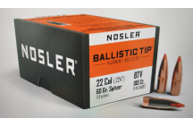 Пули NOSLER 22 клб. (.224") 60 гр. Ballistic Tip (100шт) P/N 34992. В НАЛИЧИИ.