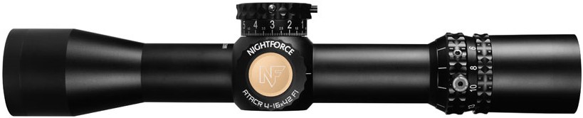 Оптический Прицел Nightforce ATACR™ 4-16x42 F1, .1 Mil- R, ZeroHold, Horus H59™, PTL. (C550) НЕТ В НАЛИЧИИ