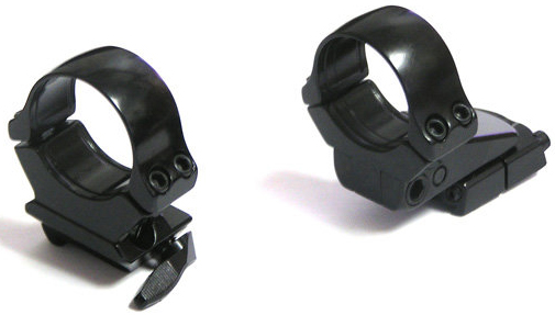 Быстросъёмный, поворотный кронштейн EAW c кольцами Ø 26 мм, BH=19, KR=26. На CZ 537, CZ 550. EAW-№ (504-00047)