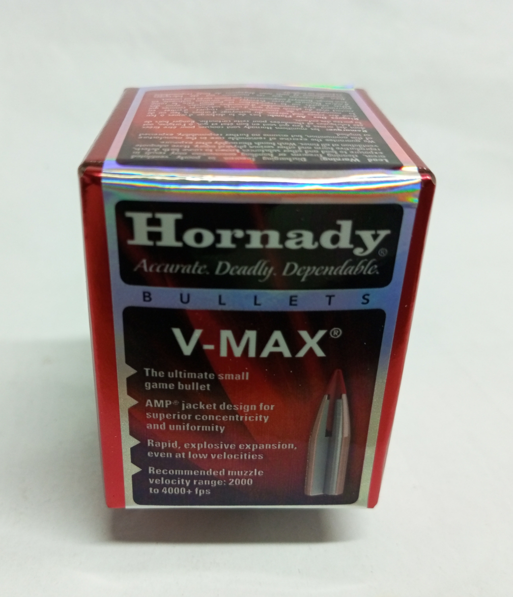 Пули HORNADY 22 CAL. (.224") 55 GR. V-MAX (100шт) P/N 22271. В НАЛИЧИИ.