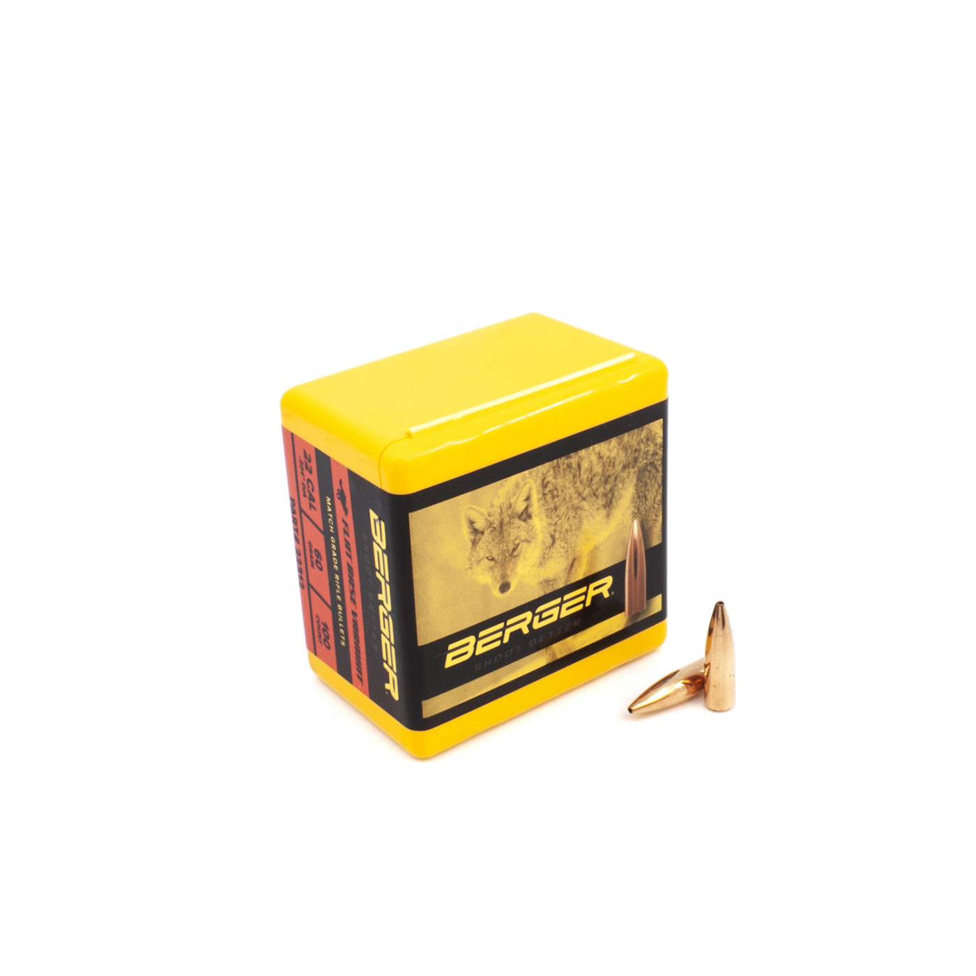 Пули BERGER .22 CAL. (.224") 60 GR.  FB VARMINT (100шт) P/N 22312. В НАЛИЧИИ.