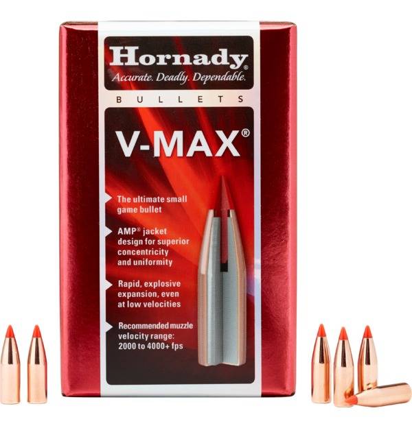 Пули HORNADY 22 CAL. (.224") 60 GR. V-MAX (100шт) P/N 22281. В НАЛИЧИИ