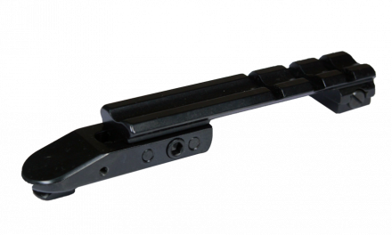 Быстросъёмный, поворотный кронштейн EAW под шину Weaver (верхняя часть, без оснований). Для Browning BAR II. EAW-№ (882-273)