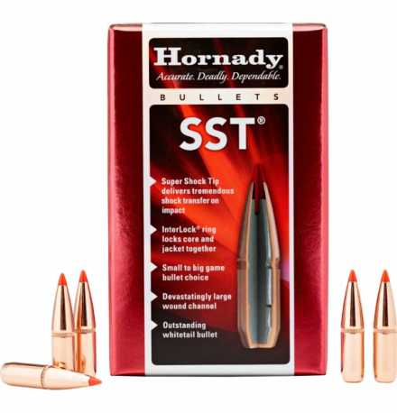 Пули HORNADY 6,5 MM. (0,264") 140 GR. SST (100шт) P/N 26302. В НАЛИЧИИ.