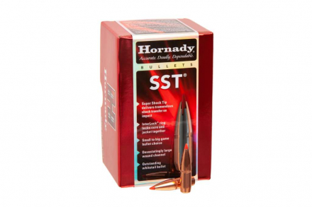 Пули HORNADY 7 MM. (.284")162 GR. SST (100шт) P/N28452. В НАЛИЧИИ.